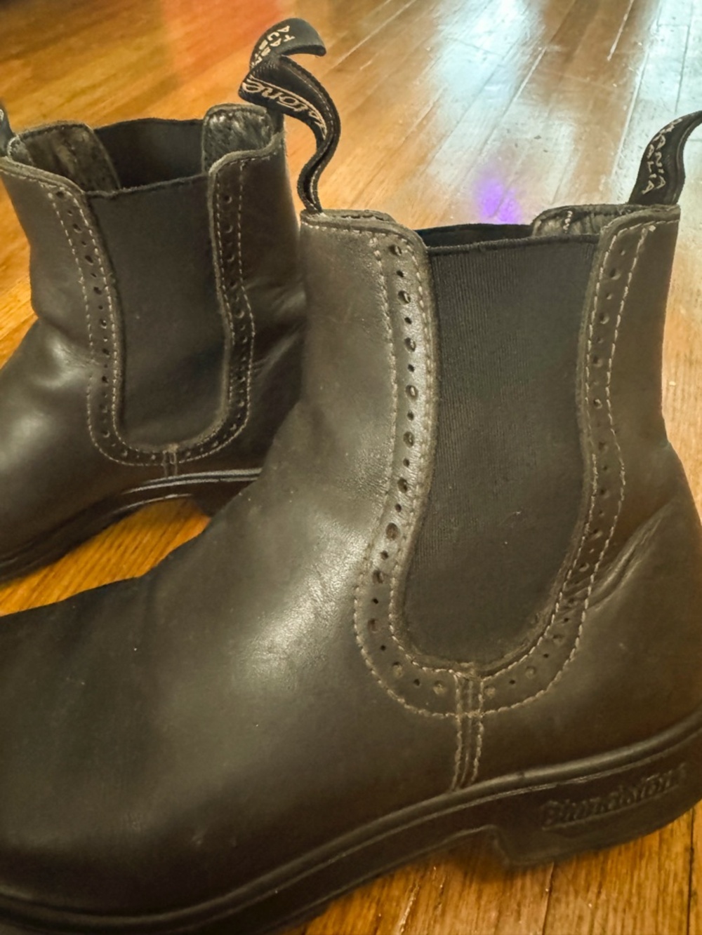 Blundstone #1630/#1448 High Top Boots Black US size 8.5 (UK/AU 5.5) - Picture 5 of 5